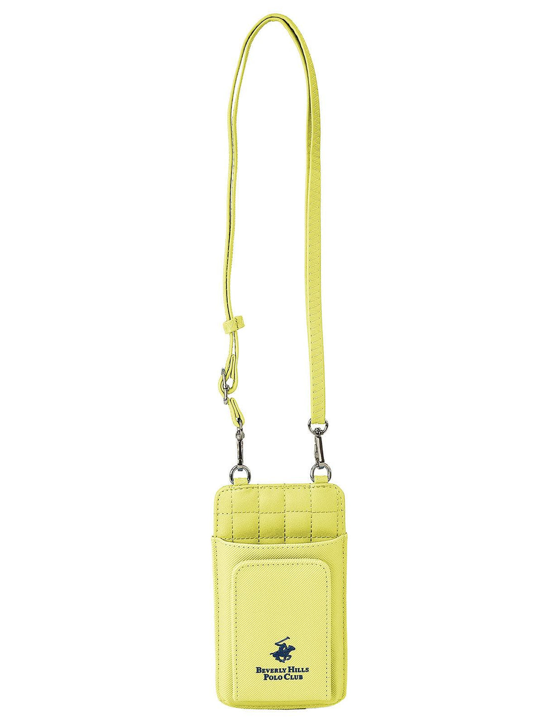 Beverly Hills Polo Club UK-MODERN PHONE HOLDER YELLOW