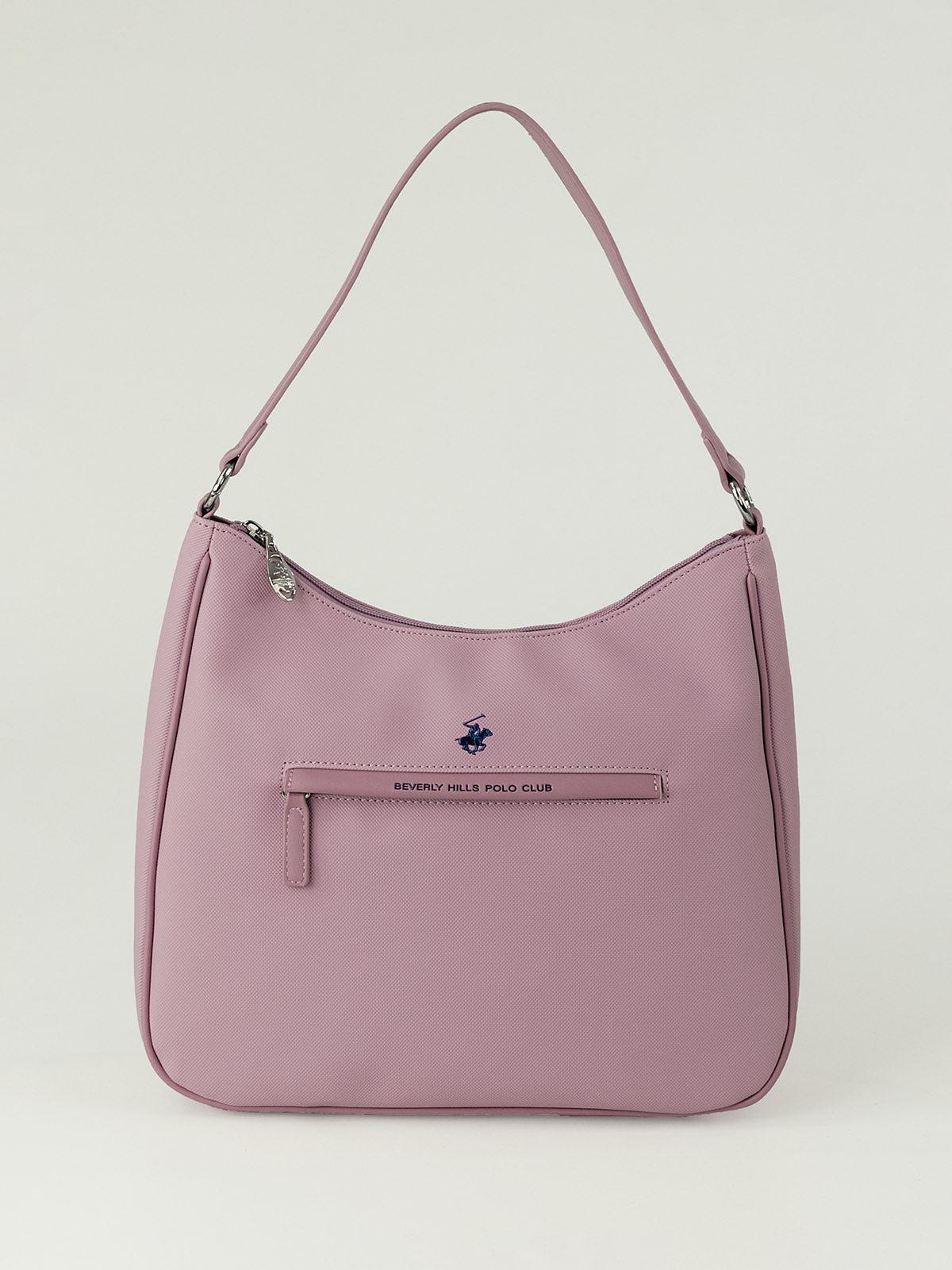 MODERN SHOULDER BAG LILAC BEVERLY HILLS POLO CLUB