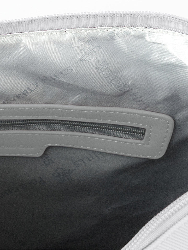 Beverly Hills Polo Club UK-MODERN SHOULDER BAG WHITE
