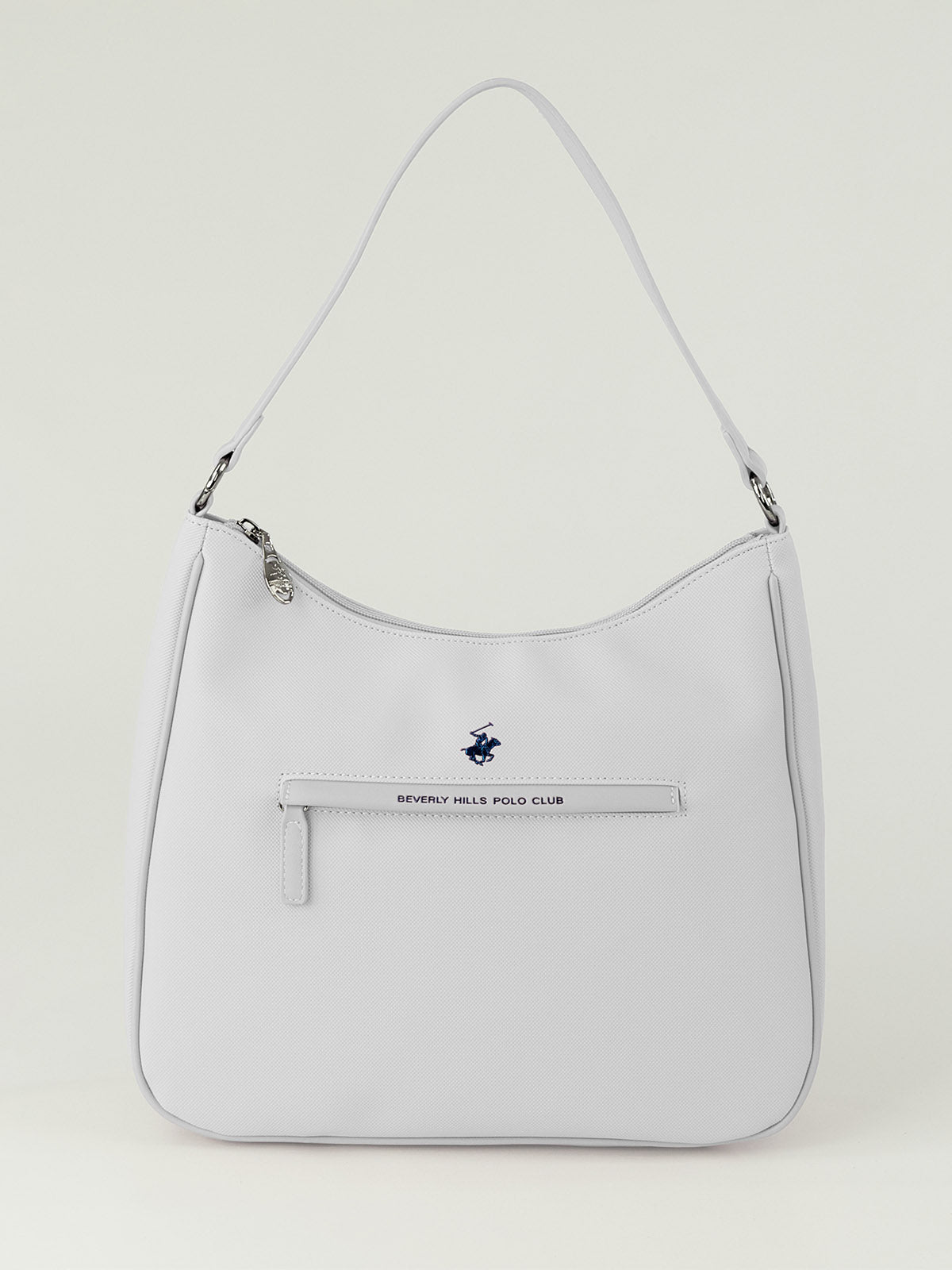 Beverly Hills Polo Club UK-MODERN SHOULDER BAG WHITE