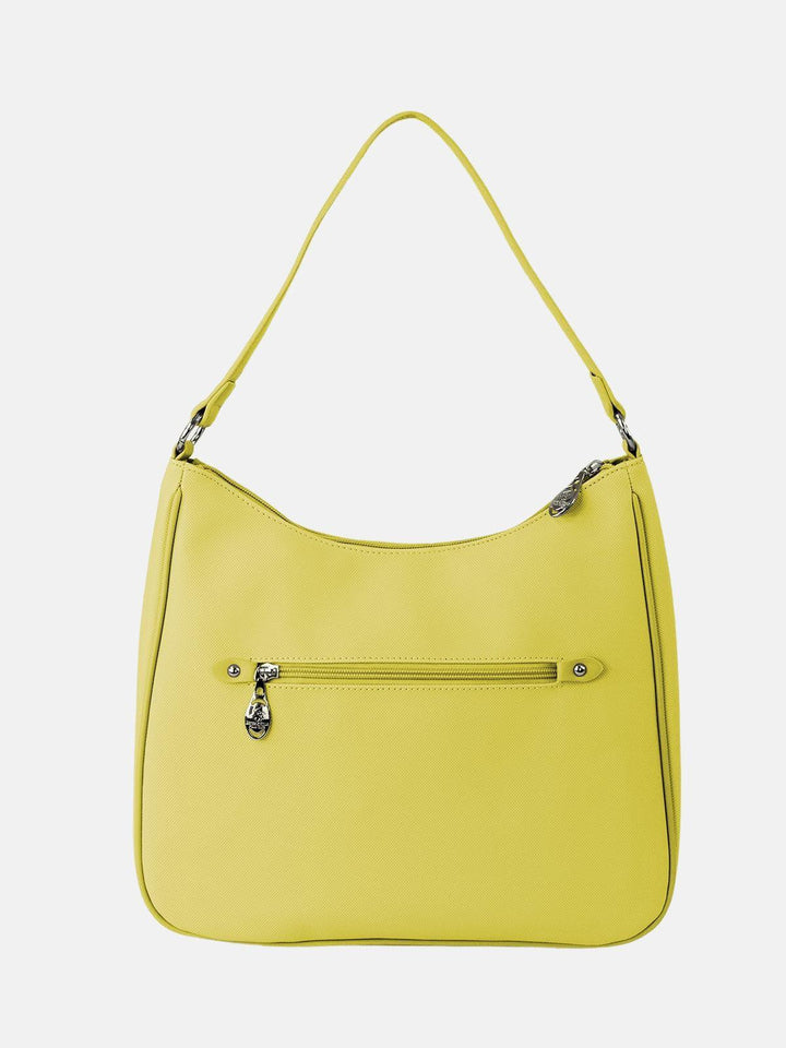 Beverly Hills Polo Club UK-MODERN SHOULDER BAG YELLOW
