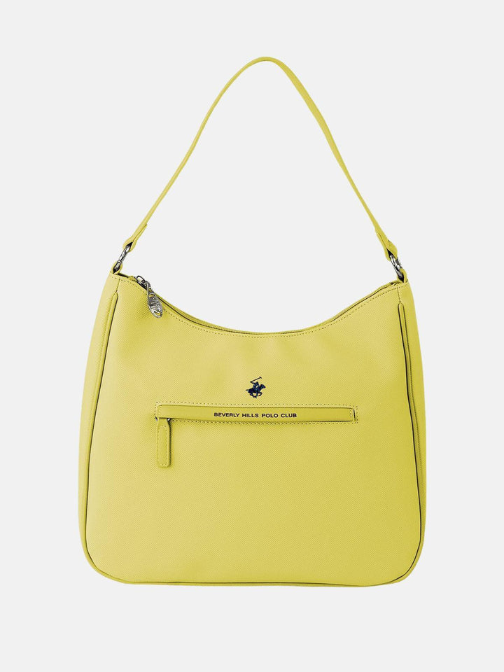 Beverly Hills Polo Club UK-MODERN SHOULDER BAG YELLOW