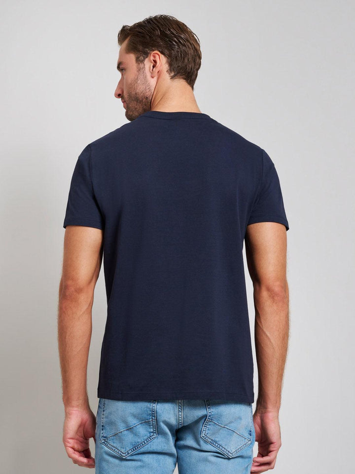 Beverly Hills Polo Club UK-MODERN SLIM FIT T-SHIRT DARK NAVY