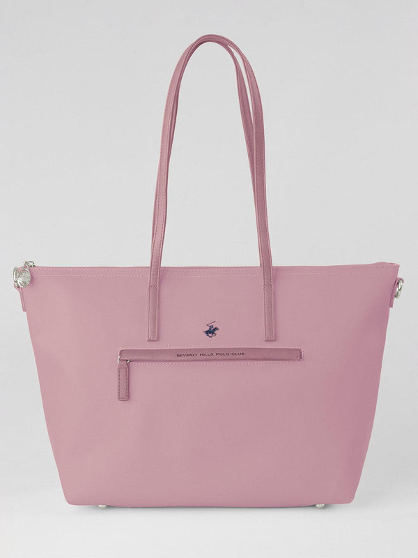 Beverly Hills Polo Club UK-MODERN TOTE BAG LILAC