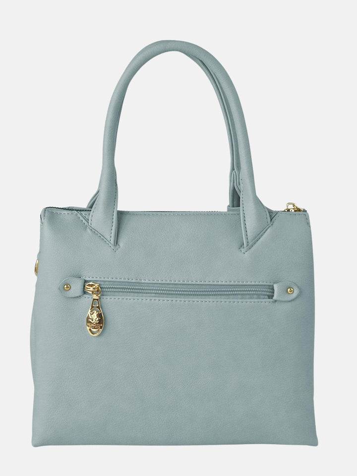 Beverly Hills Polo Club UK-PENDANT HAND BAG AZZURRO BLUE