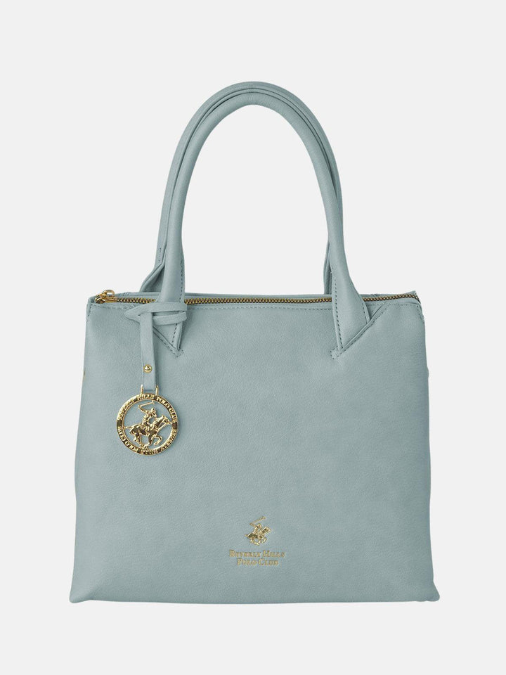 Beverly Hills Polo Club UK-PENDANT HAND BAG AZZURRO BLUE