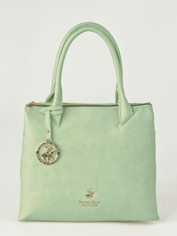 Beverly Hills Polo Club UK-PENDANT HAND BAG PISTACHIO