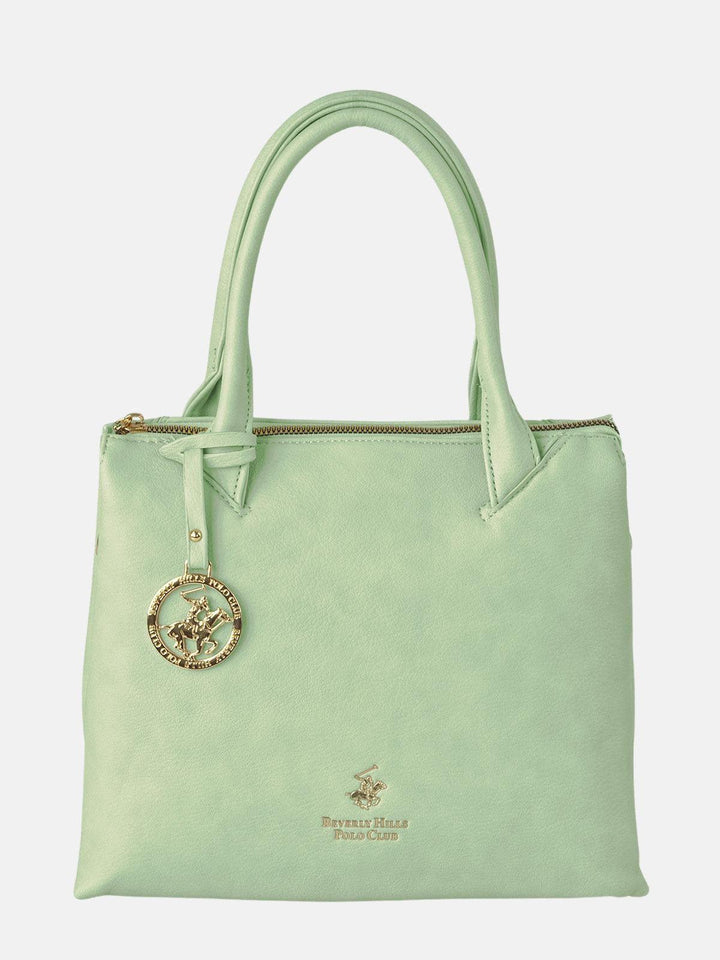 Beverly Hills Polo Club UK-PENDANT HAND BAG PISTACHIO