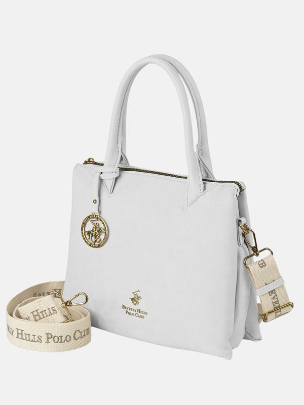 PENDANT HAND BAG WHITE – BEVERLY HILLS POLO CLUB