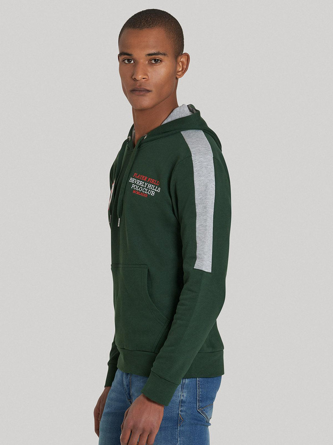 Beverly Hills Polo Club UK-PLAYER FIELD HOODIE MUSK