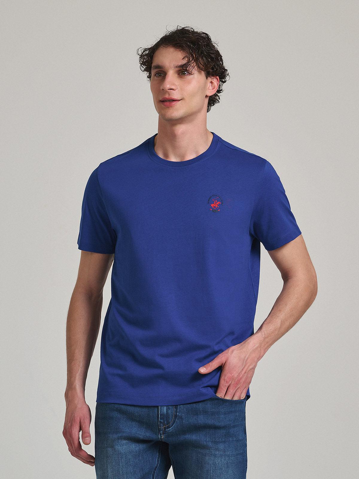 POLO CLUB T SHIRT DARK ROYAL BEVERLY HILLS POLO CLUB