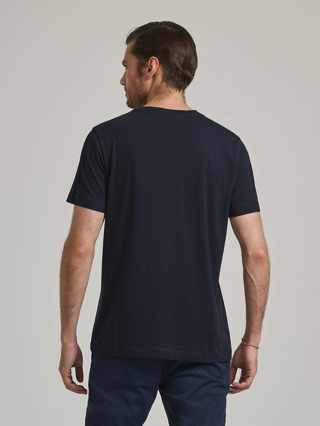 Beverly Hills Polo Club UK-POLO CLUB T-SHIRT NAVY