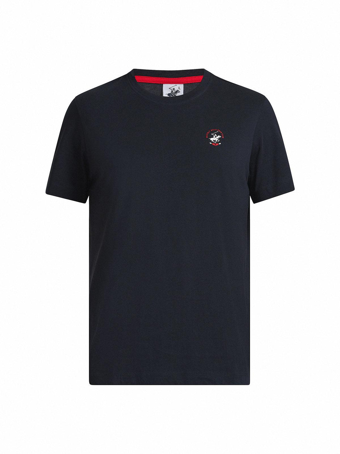 Beverly Hills Polo Club UK-POLO CLUB T-SHIRT NAVY