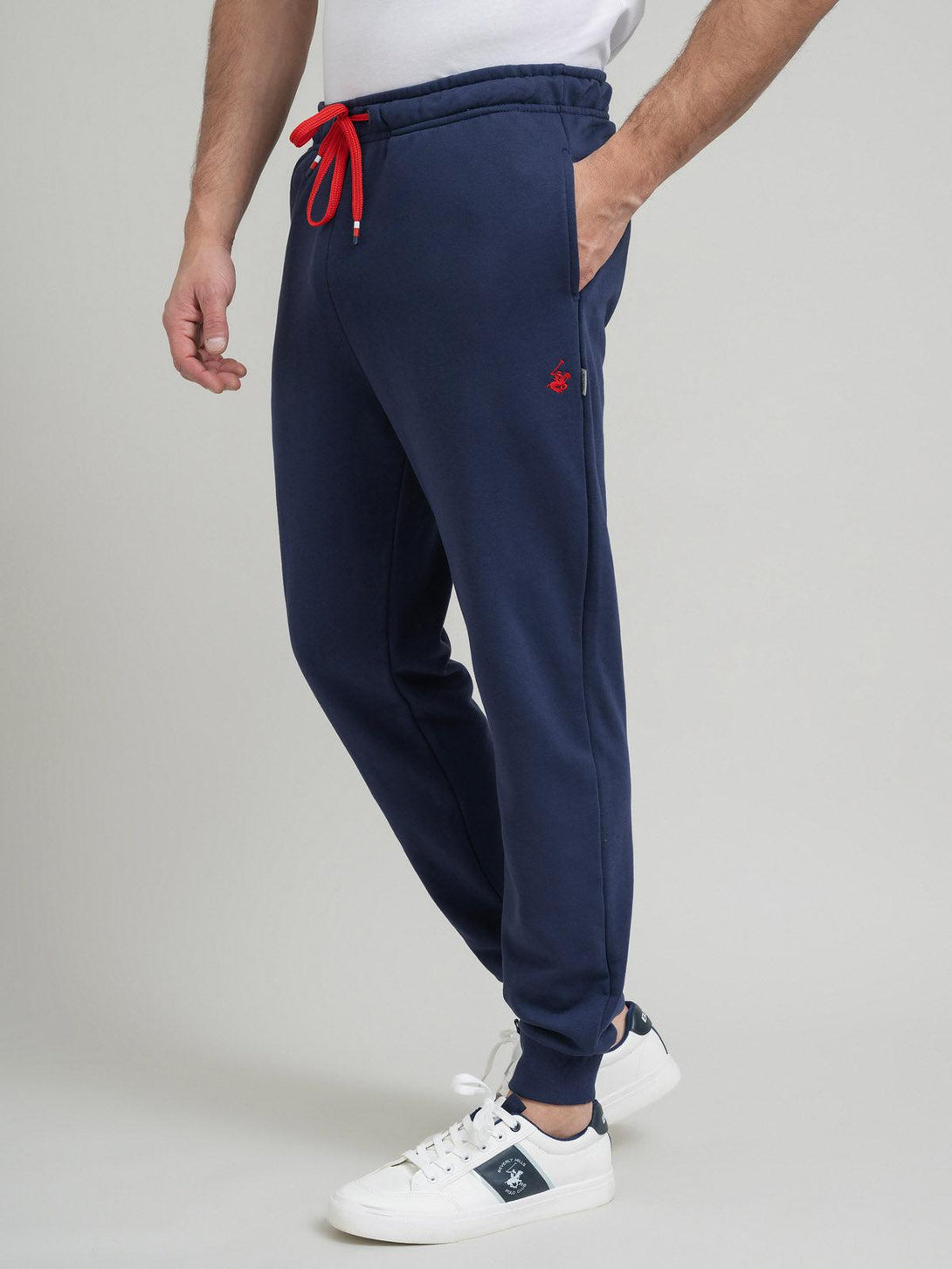 Beverly Hills Polo Club UK-POLO PONY CONTRAST JOGGERS NAVY