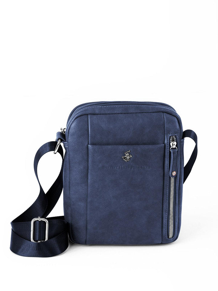 Beverly Hills Polo Club UK-POLO PONY CROSSOVER BAG NAVY