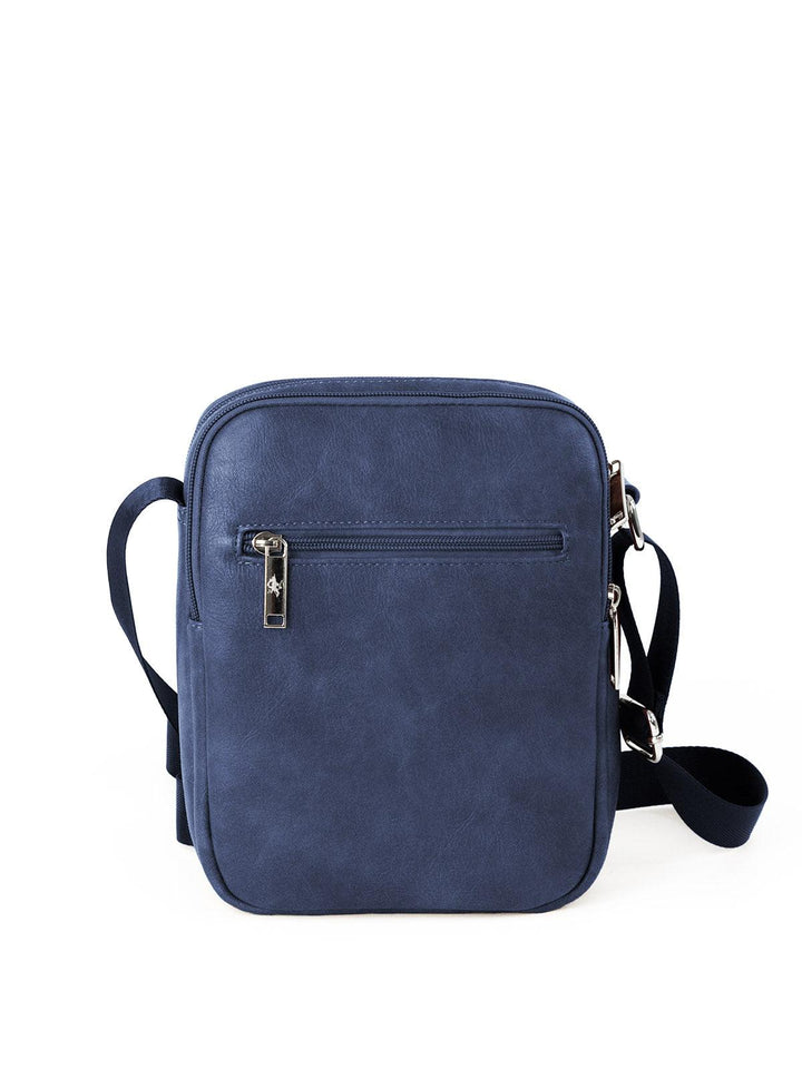 Beverly Hills Polo Club UK-POLO PONY CROSSOVER BAG NAVY