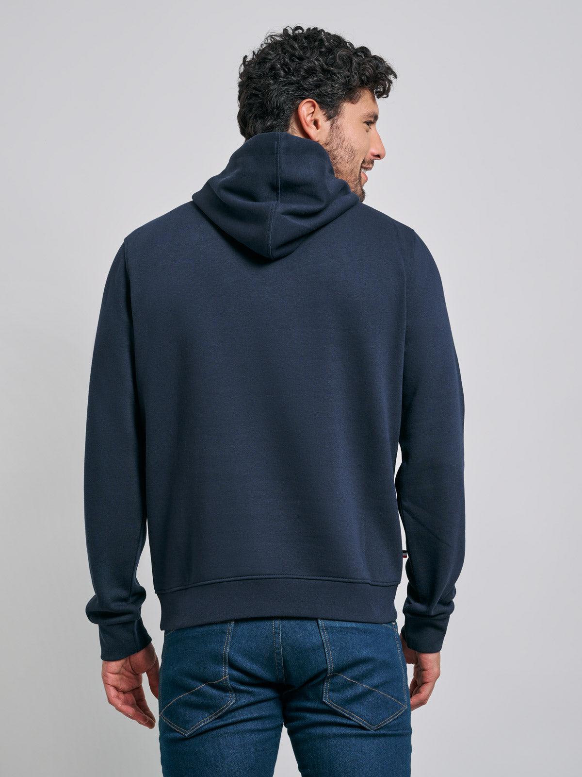 POLO PONY HOODIE NAVY BEVERLY HILLS POLO CLUB