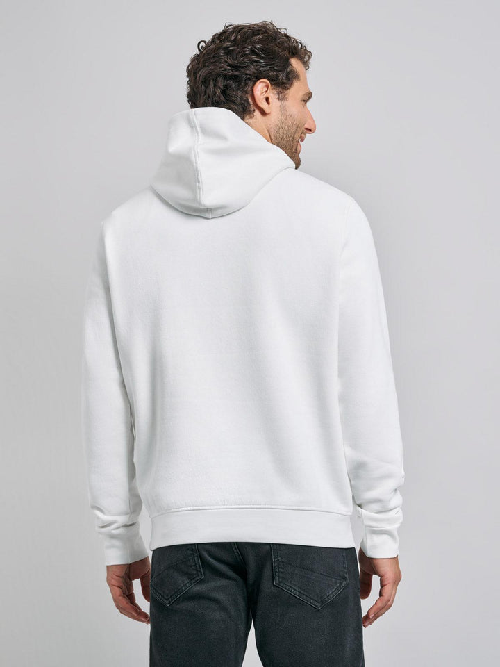 Beverly Hills Polo Club UK-POLO PONY HOODIE WINTER WHITE