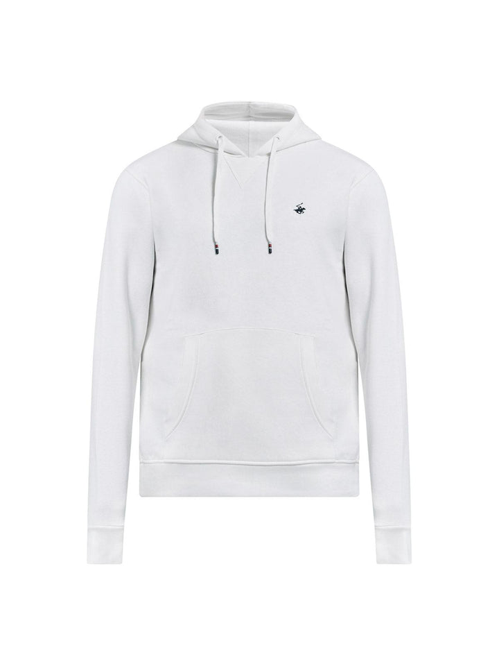 Beverly Hills Polo Club UK-POLO PONY HOODIE WINTER WHITE