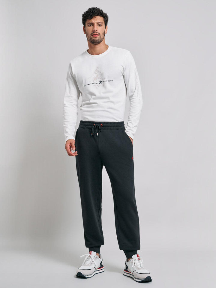 Beverly Hills Polo Club UK-POLO PONY JOGGERS BLACK