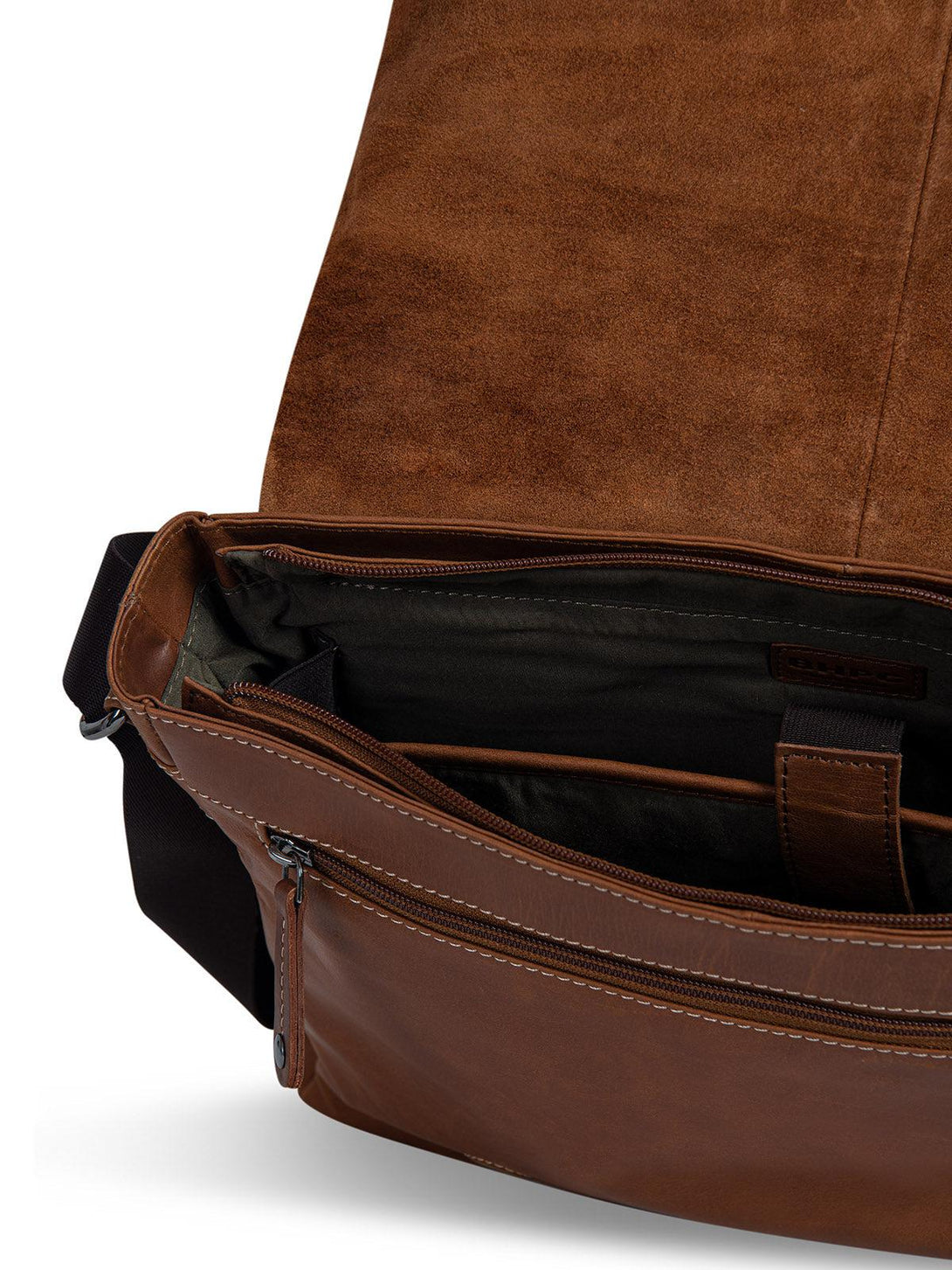 Beverly Hills Polo Club UK-POLO PONY MESSENGER BAG BROWN