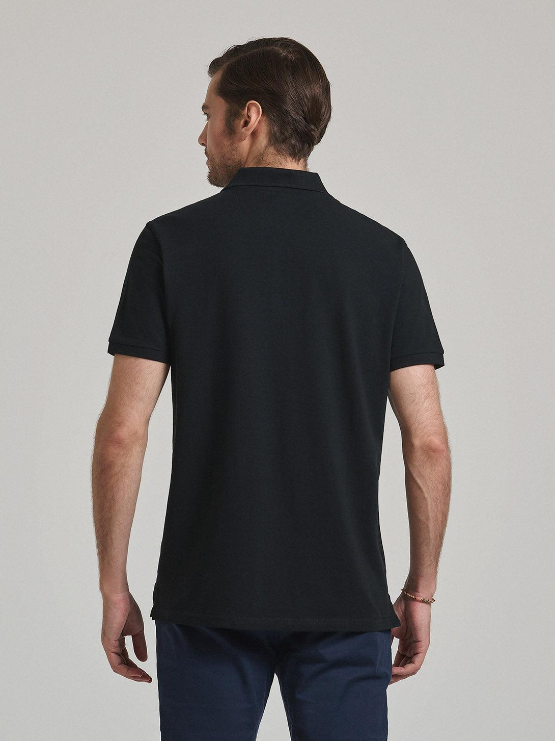 Beverly Hills Polo Club UK-POLO PONY POLO SHIRT BLACK