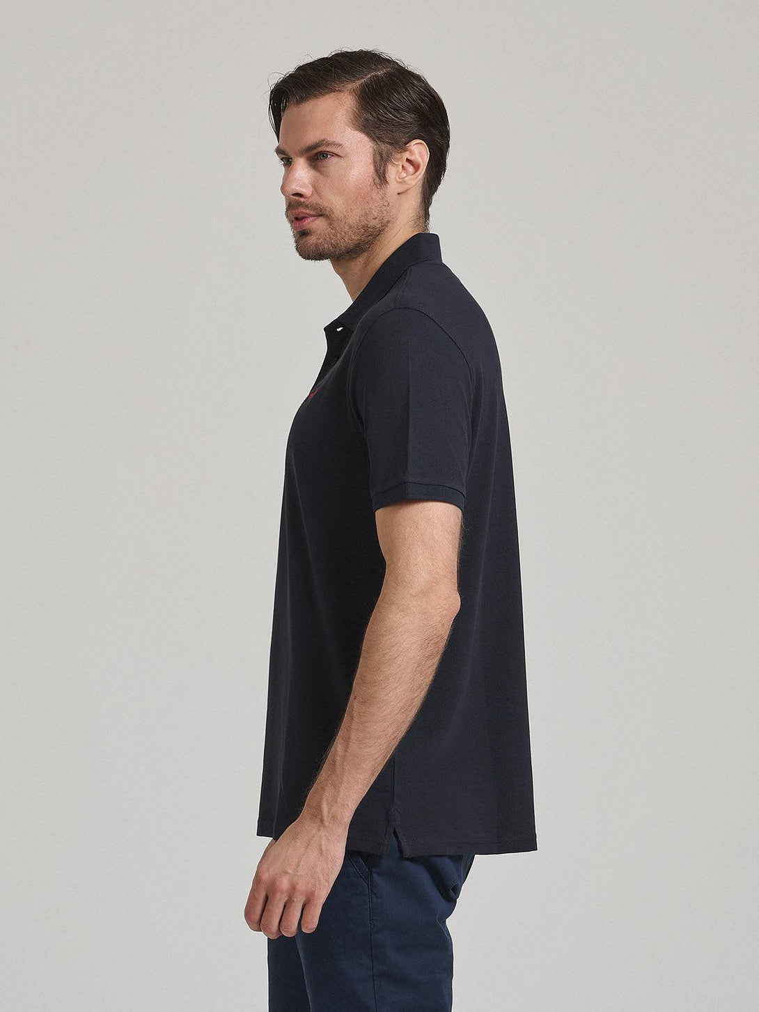 Beverly Hills Polo Club UK-POLO PONY POLO SHIRT NAVY