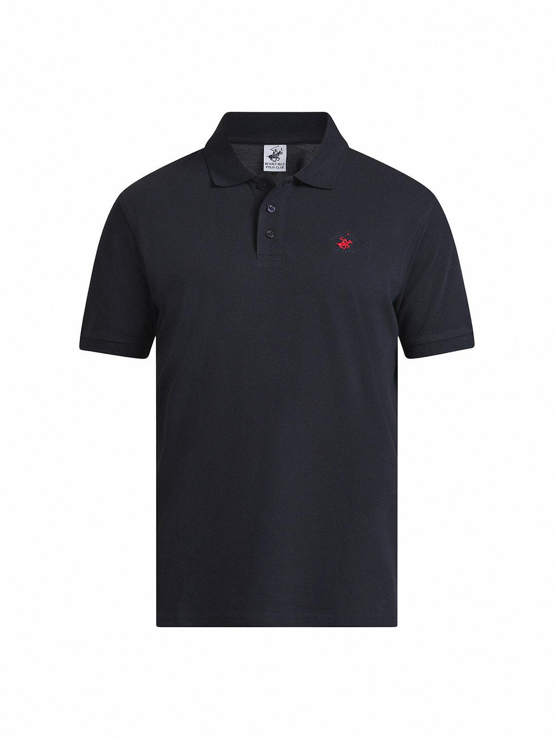 Beverly Hills Polo Club UK-POLO PONY POLO SHIRT NAVY