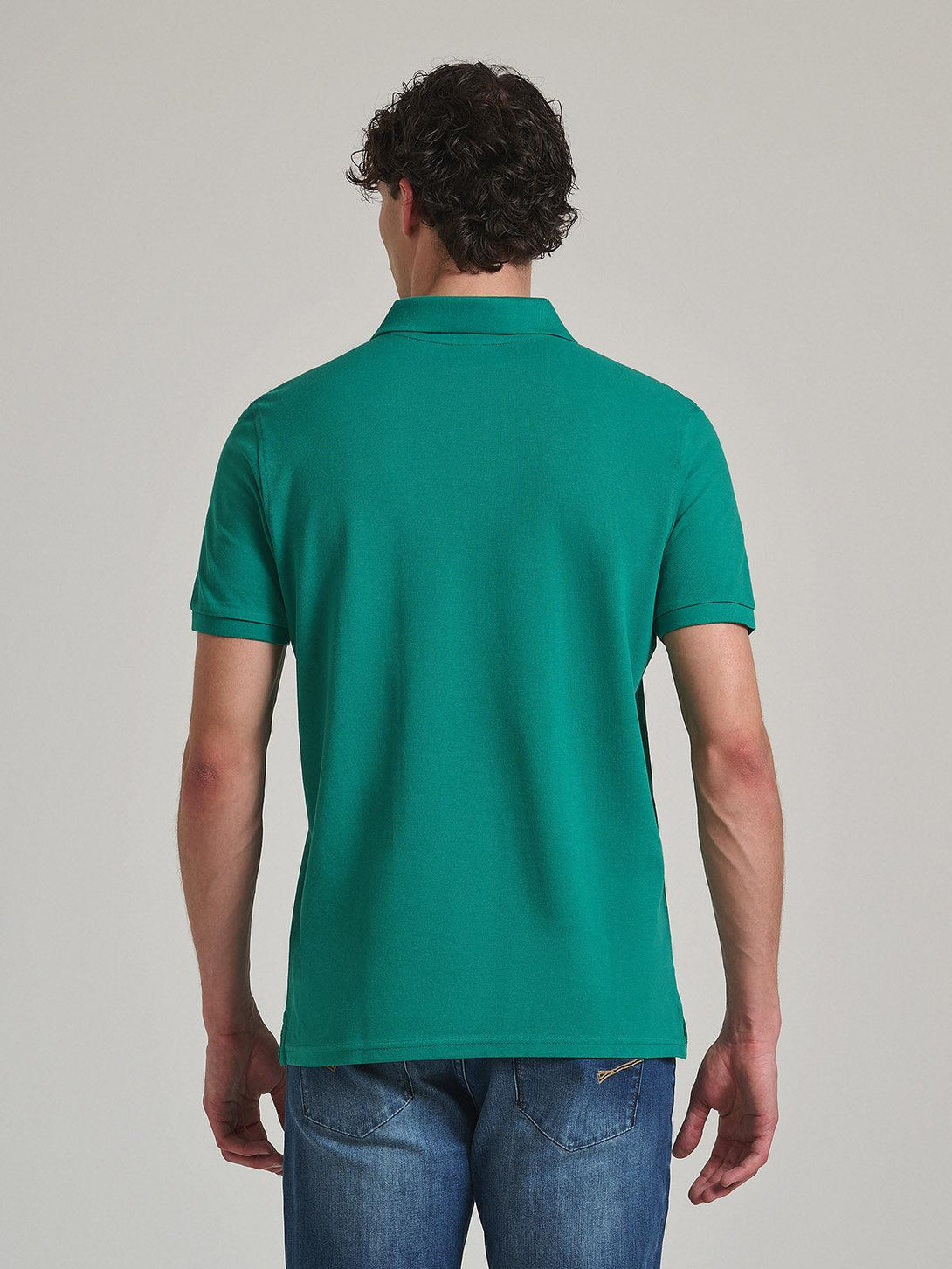 Beverly Hills Polo Club UK-POLO PONY POLO SHIRT SEA FOAM GREEN