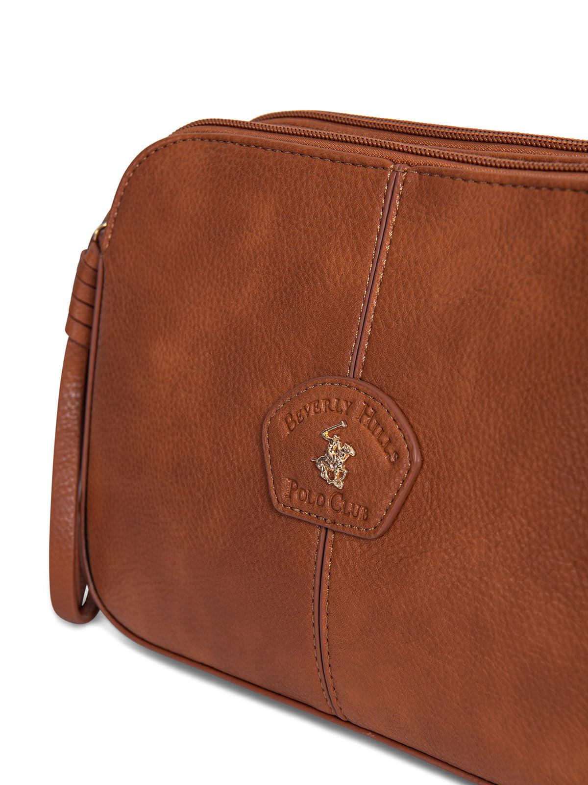 POLO PONY SLINGBAG BROWN