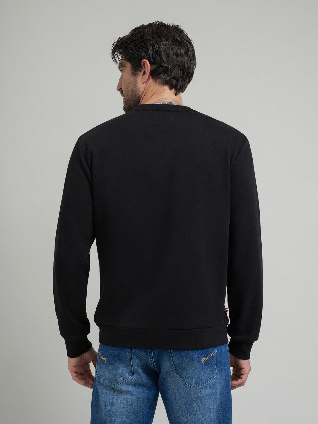 Beverly Hills Polo Club UK-POLO PONY SWEATSHIRT BLACK