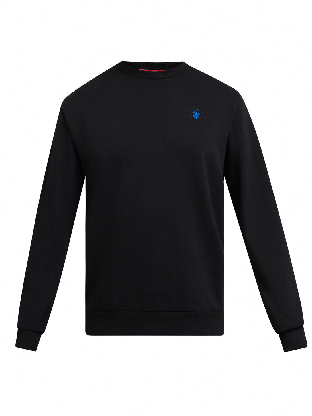 Beverly Hills Polo Club UK-POLO PONY SWEATSHIRT BLACK