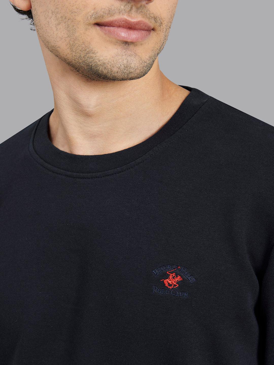 Beverly Hills Polo Club UK-POLO PONY SWEATSHIRT DARK NAVY