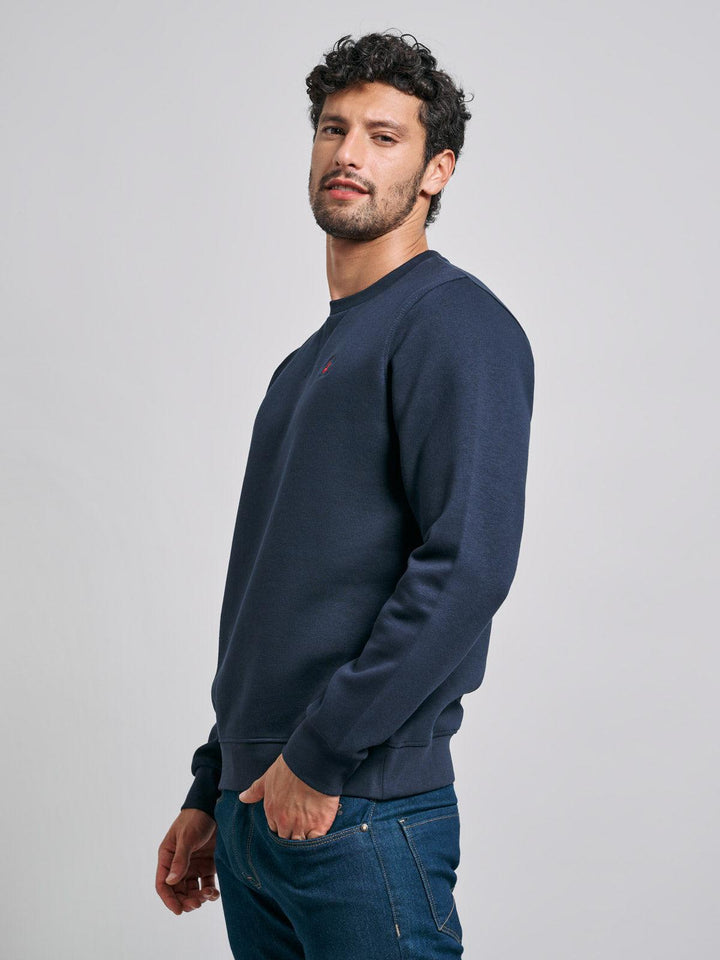 Beverly Hills Polo Club UK-POLO PONY SWEATSHIRT NAVY
