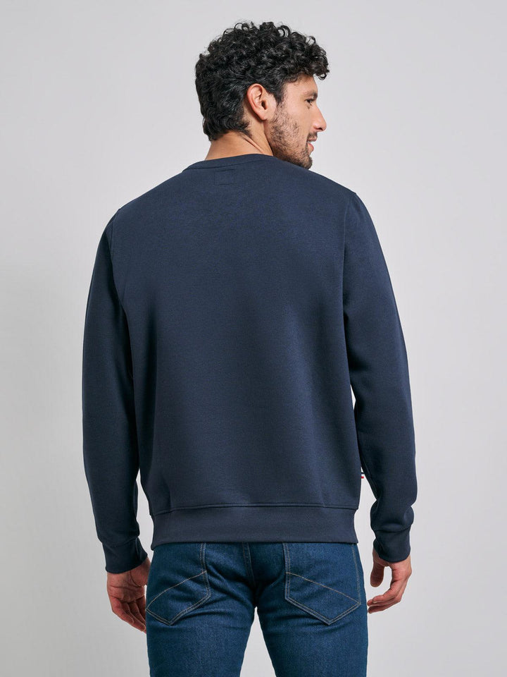 Beverly Hills Polo Club UK-POLO PONY SWEATSHIRT NAVY