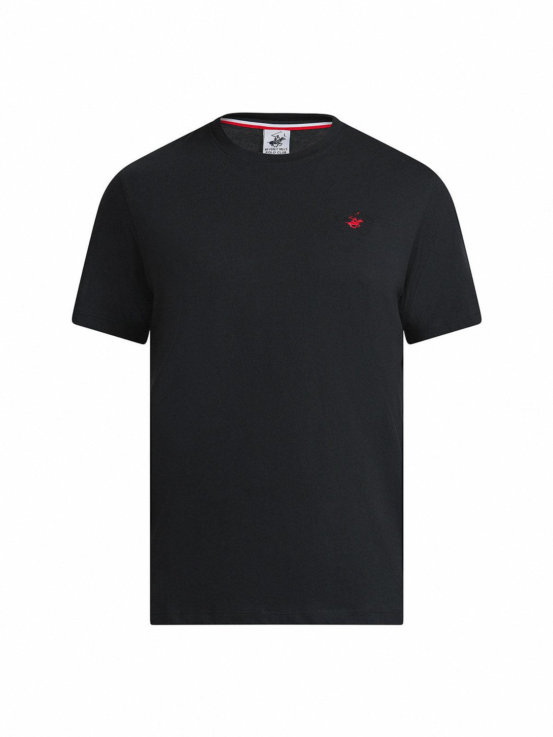 Beverly Hills Polo Club UK-POLO PONY T-SHIRT BLACK