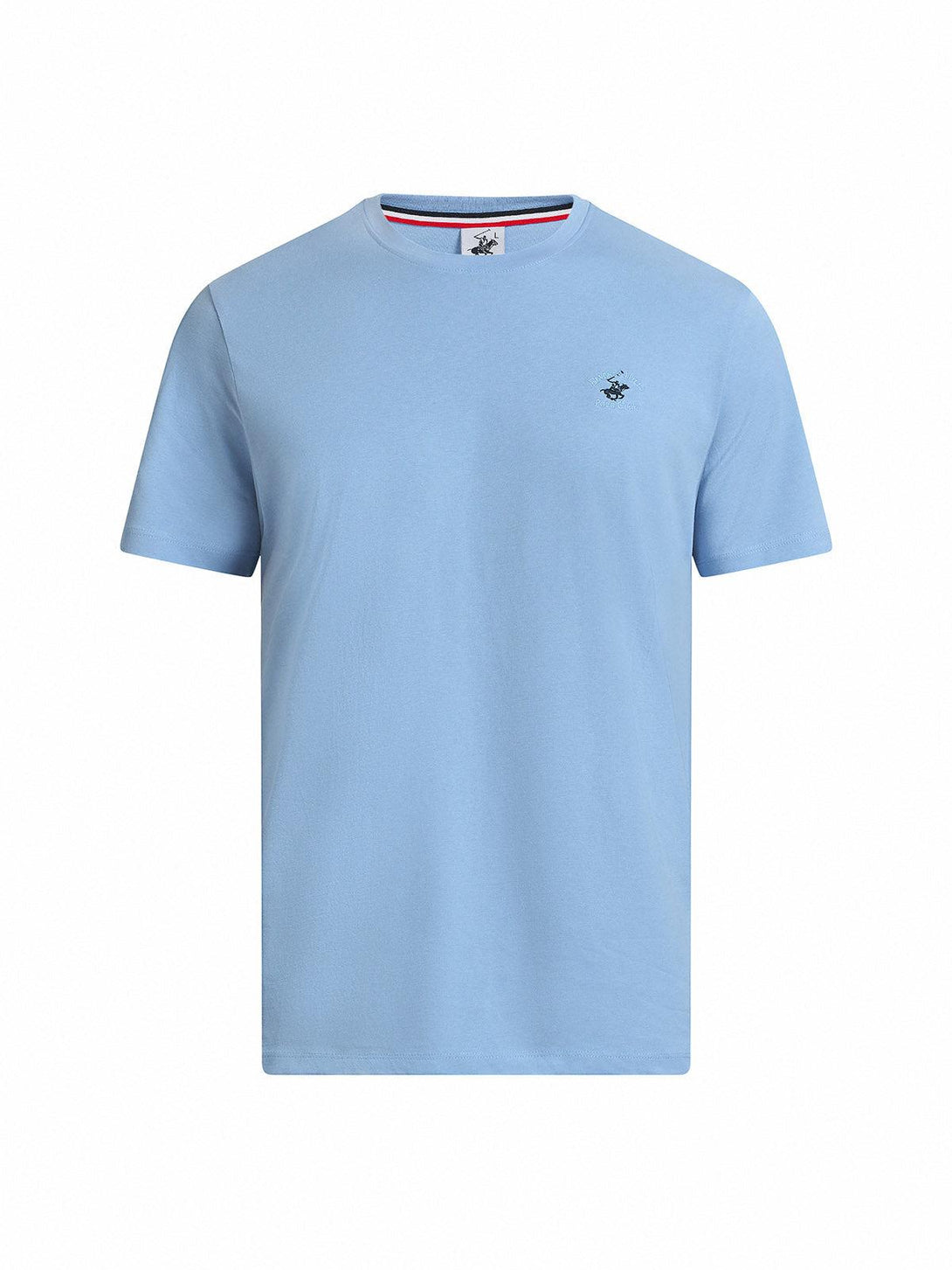 Beverly Hills Polo Club UK-POLO PONY T-SHIRT BLUE SKY