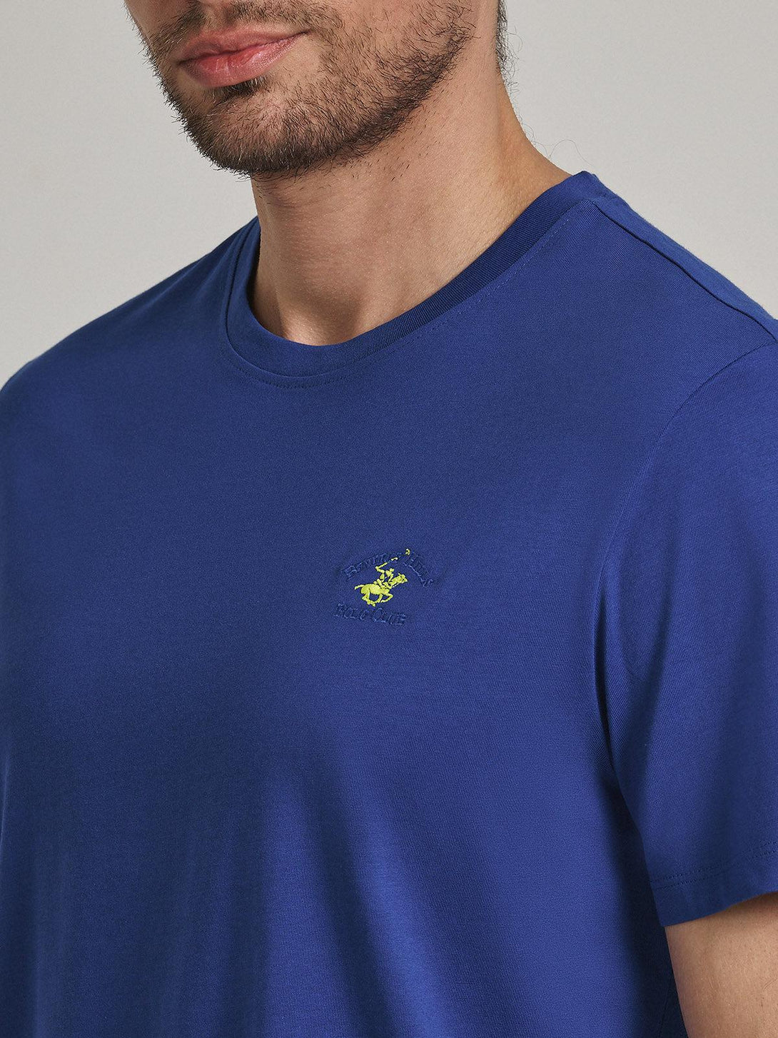 Beverly Hills Polo Club UK-POLO PONY T-SHIRT DARK ROYAL