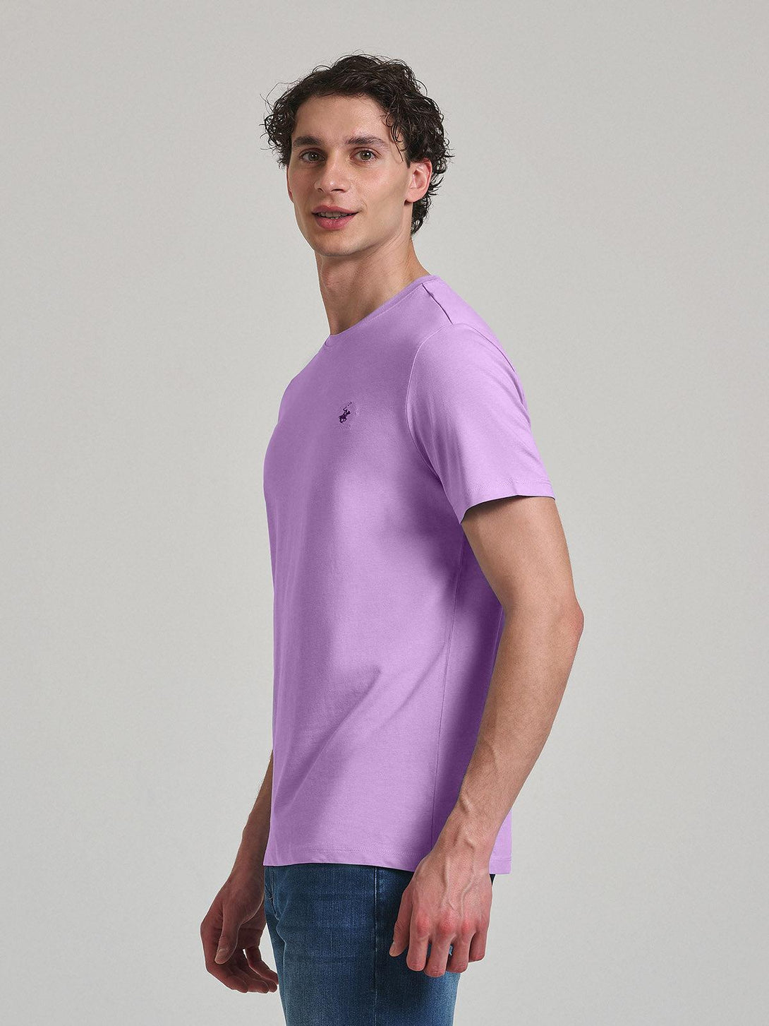 Beverly Hills Polo Club UK-POLO PONY T-SHIRT LILAC