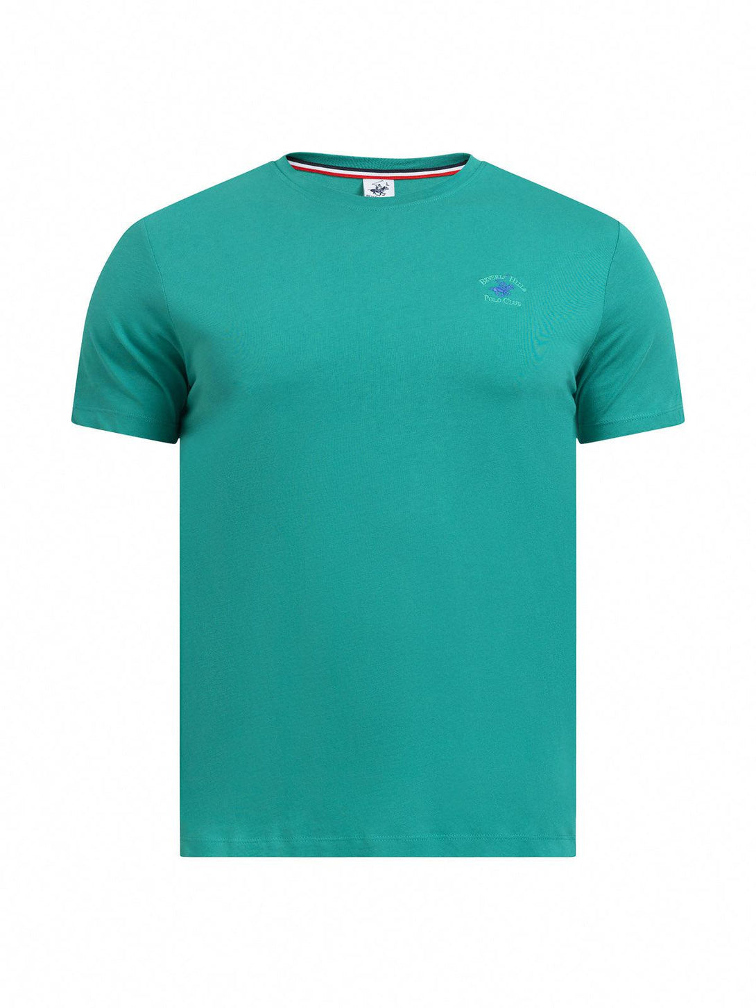 Beverly Hills Polo Club UK-POLO PONY T-SHIRT SEA FOAM GREEN