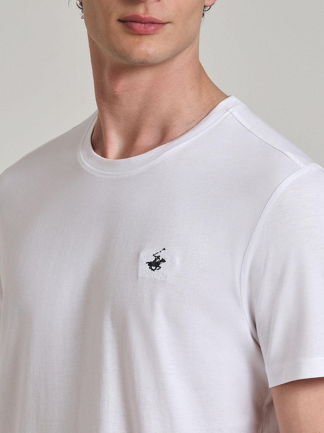 Beverly Hills Polo Club UK-POLO PONY T-SHIRT WHITE