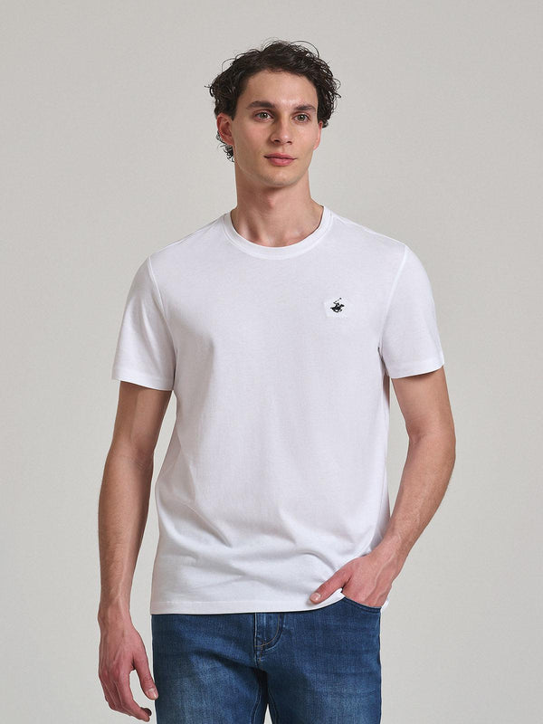 Beverly Hills Polo Club UK-POLO PONY T-SHIRT WHITE