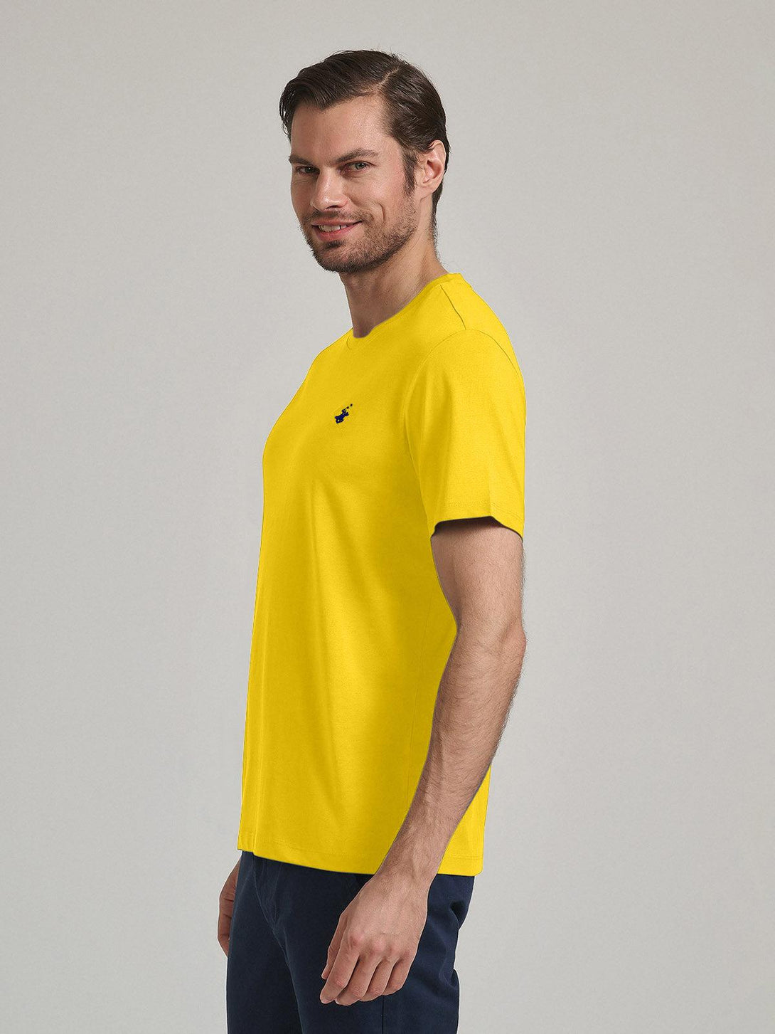 Beverly Hills Polo Club UK-POLO PONY T-SHIRT YELLOW