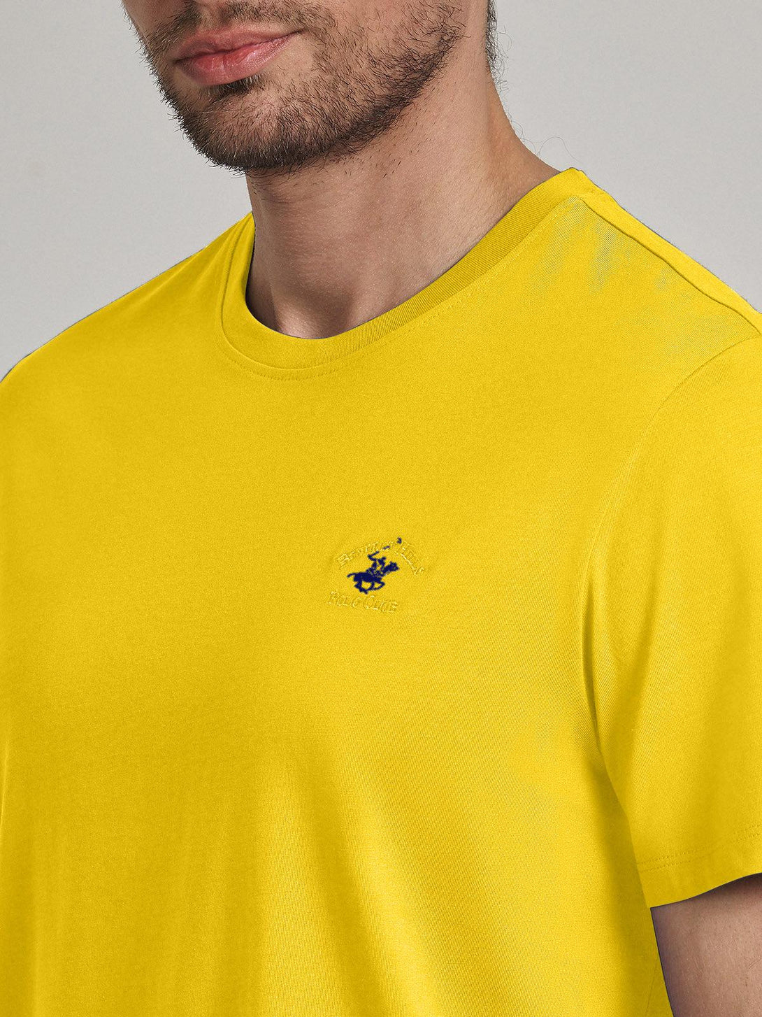 Beverly Hills Polo Club UK-POLO PONY T-SHIRT YELLOW