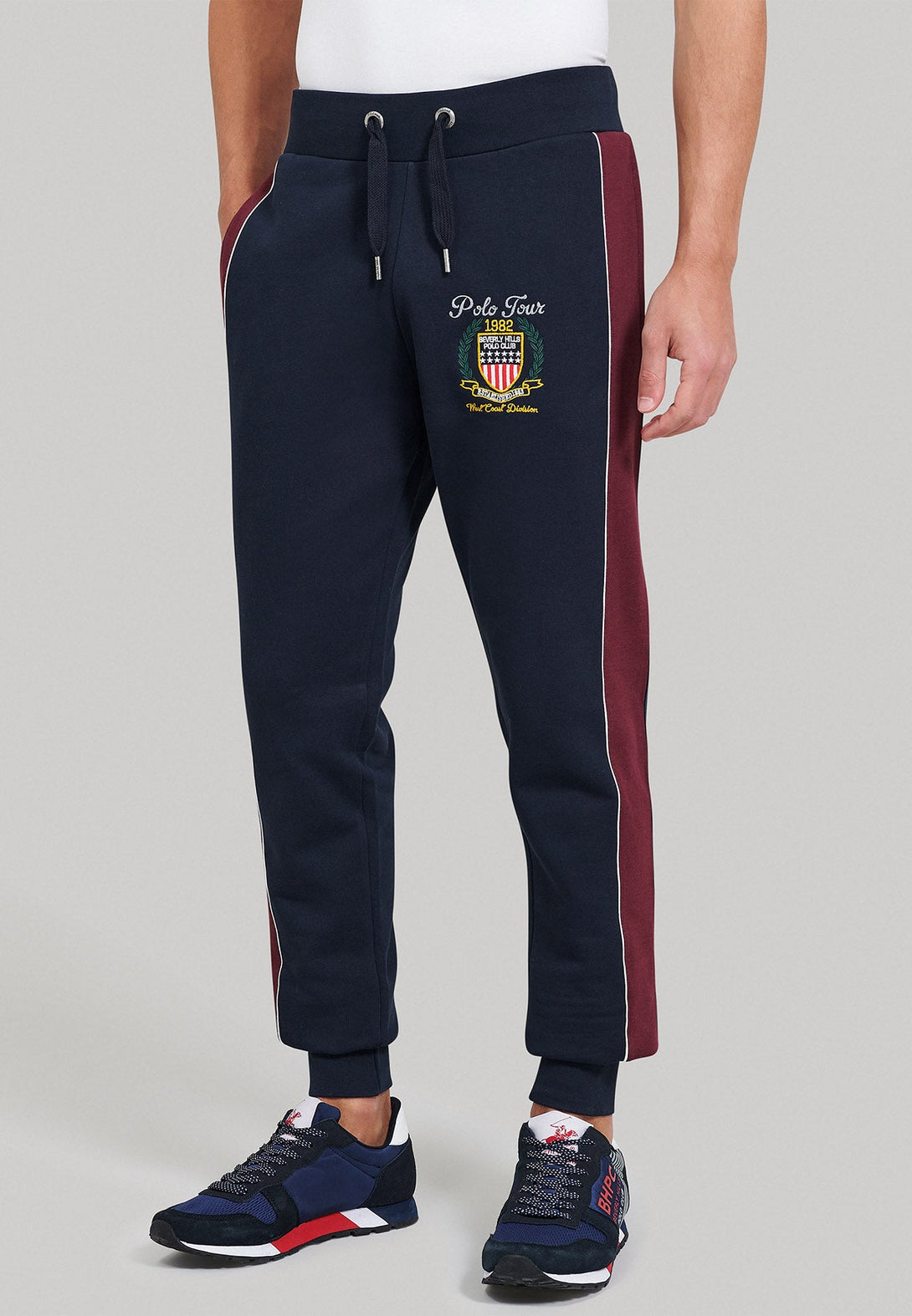 Beverly Hills Polo Club UK-POLO TOUR JOGGERS NAVY