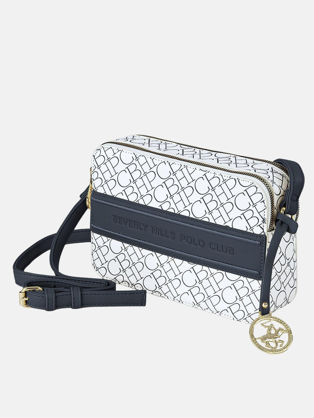REPEAT SHOULDER BAG BLACK – BEVERLY HILLS POLO CLUB
