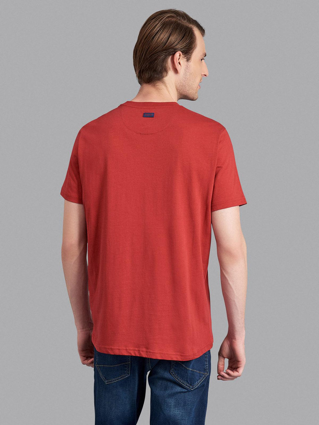 Beverly Hills Polo Club UK-SCRIPT SIGNATURE T-SHIRT AA RED