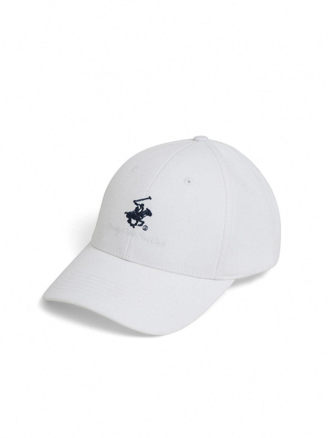 Beverly Hills Polo Club UK-SIGNATURE BASEBALL CAP WHITE