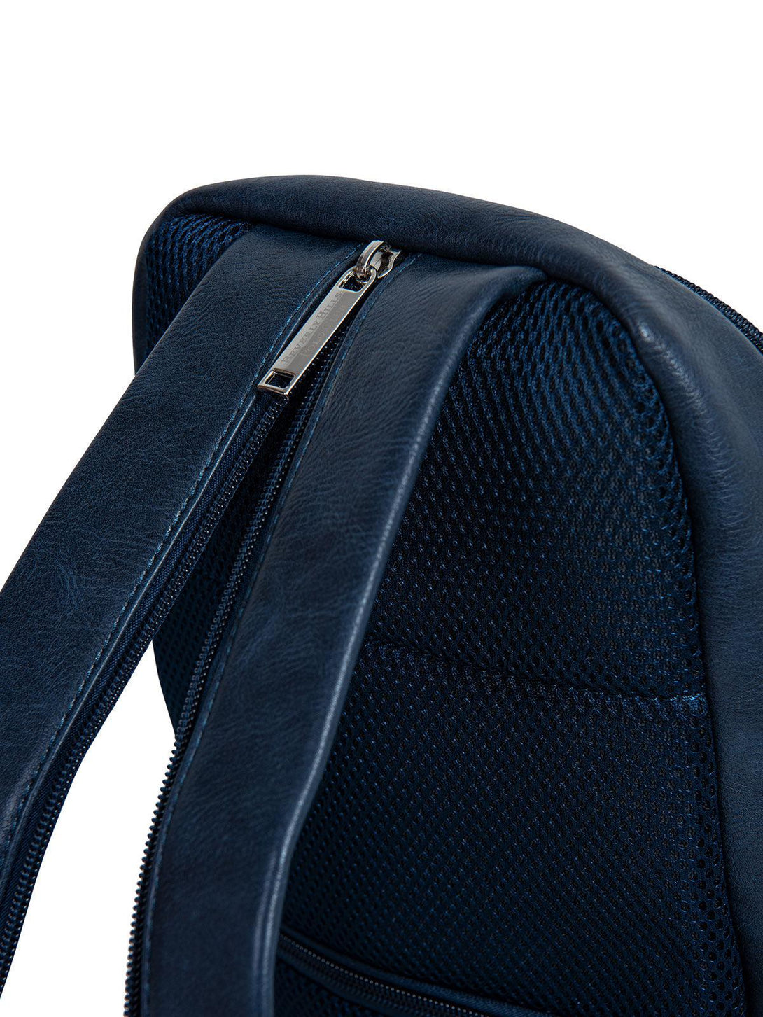 Beverly Hills Polo Club UK-SLING LEATHER LOOK BACKPACK NAVY