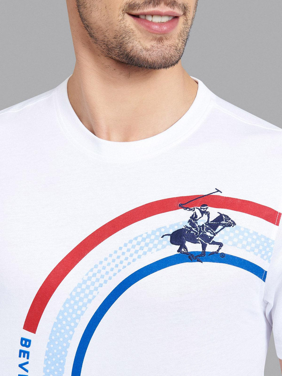 Beverly Hills Polo Club UK-STANDARD EQUIPMENT T-SHIRT WHITE